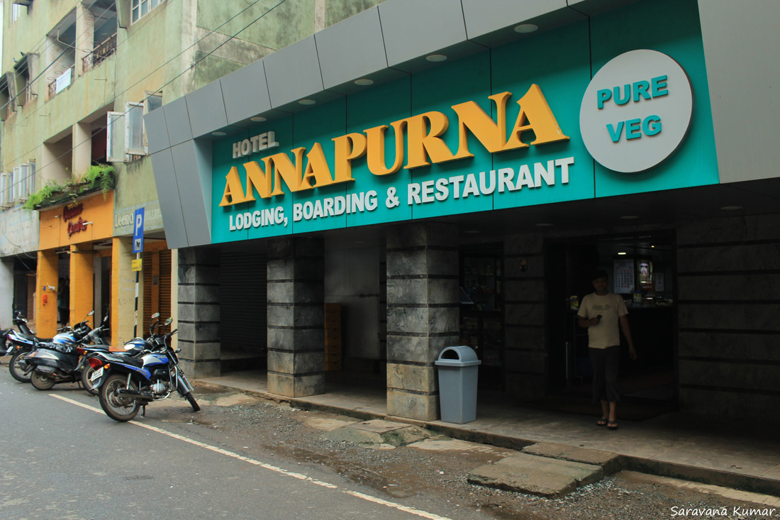 South Indian Restaurant in Goa - Lakshitha S